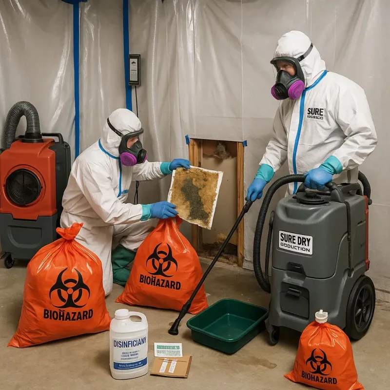 Contaminated Water Handling Protocols process in Karnes City, TX